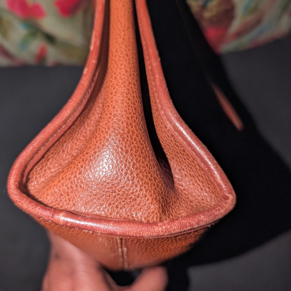 YSL Brown Leather Tote/Shoulder Bag - Picture 5 of 13
